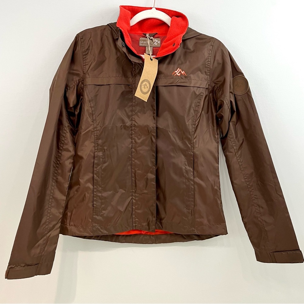 Horze Spirit Edda Women's Riding Jacket Brown Orange